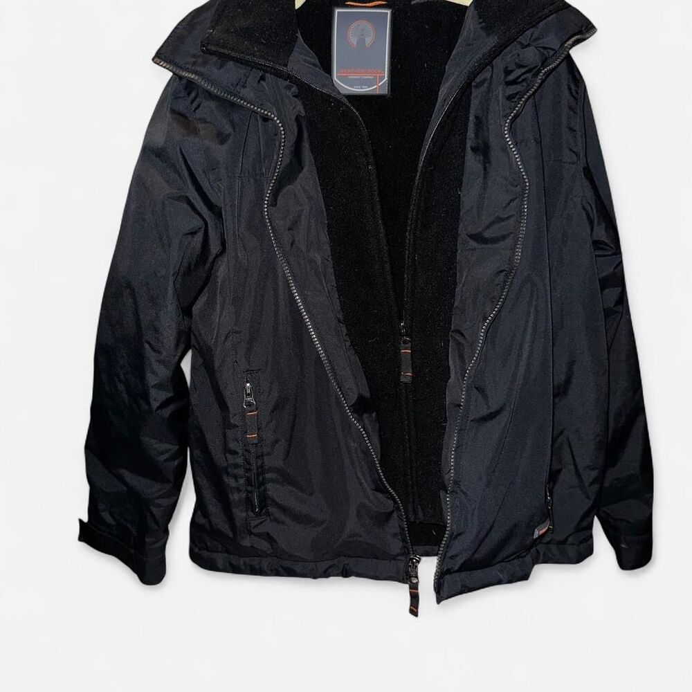 Weatherproof Boy's Black Coat